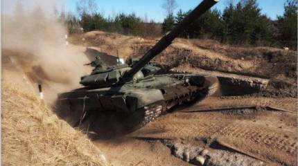 В российской армии стартовали этапы конкурса «Танковый биатлон»