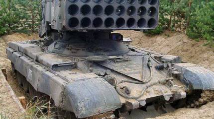 Огнеметчики Южного военного округа применяют новый боеприпас «Солнцепек»