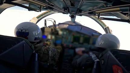 Экипаж Су-34 ВКС РФ сумел уйти от перехвата зенитными ракетами ЗРК Patriot ВСУ