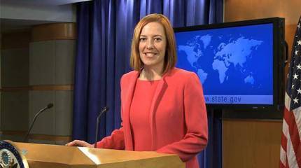 Рождественское "чудо": Псаки заявила, что США осуждают любые государственные перевороты