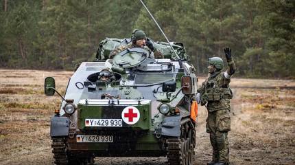 Бундесвер готовится массово эвакуировать раненых после столкновения с ВС РФ