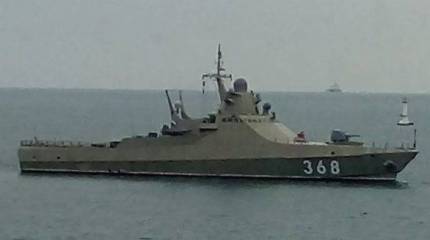 Патрульный корабль «Василий Быков» вышел на заводские испытания