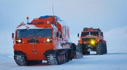 Курганмашзавод возобновляет крупносерийное производство плавающих гусеничных вездеходов ТМ-140