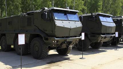 Бронеавтомобиль "Тайфун-ПО" впервые покажут на соревнованиях "Чистое небо"