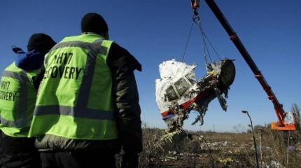 На месте крушения "Боинга-777" собраны все помеченные экспертами из Нидерландов обломки