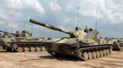 Боевые машины на базе БМД-3 (Часть 2) «Спрут»