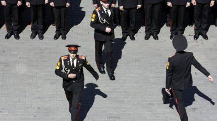 Московское суворовское военное училище отмечает свое 70-летие