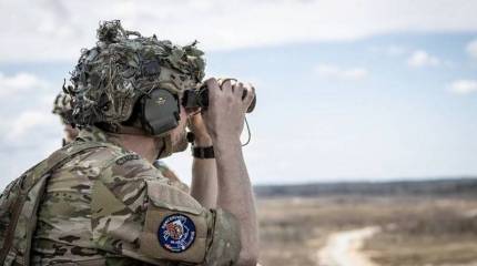 Пара бомбардировщиков B-1 Lancer ВВС США отбомбилась по полигону в Эстонии