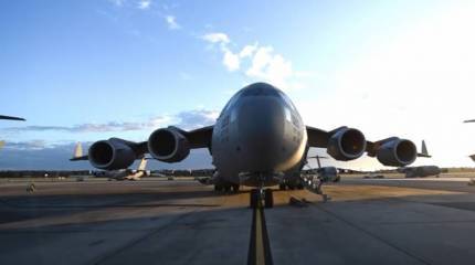 В Минобороны Украины рассказали о грузе, поставленном военно-транспортным самолётом США в Борисполь