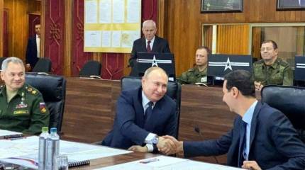 Владимир Путин прибыл в Сирию