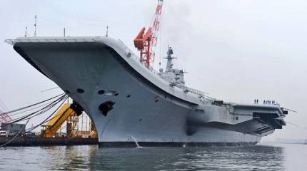 Советский "Варяг" успешно тестируется Китаем и может быть использован при создании собственных авианосцев