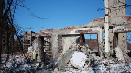 Разрушения после "перемирия"