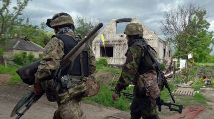 Штаб АТО: грузовик с военными подорвался на мине, заложенной ополченцами