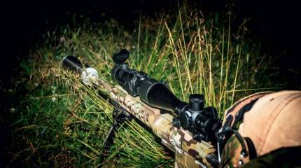 Работа русского снайпера: как стреляют ночью