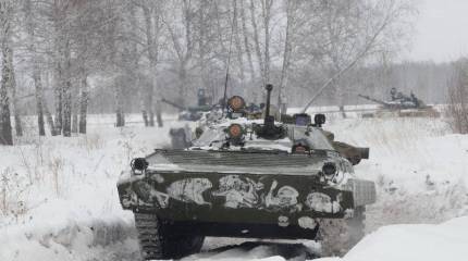 Партия модернизированных БМП-2М поступила на вооружение мотострелков ЦВО