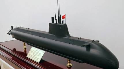 Турция начала строительство первой национальной подводной лодки класса MİLDEN