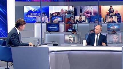 Прямая линия. О санкциях и третьей мировой войне