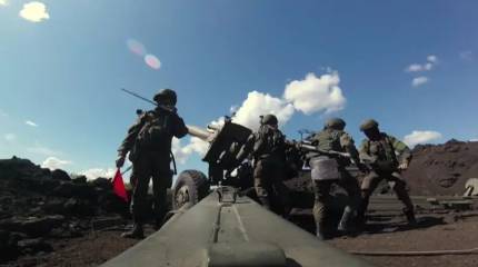 Артиллерия ВС РФ нанесла удар по колонне танков и боевых машин пехоты ВСУ на Запорожском направлении