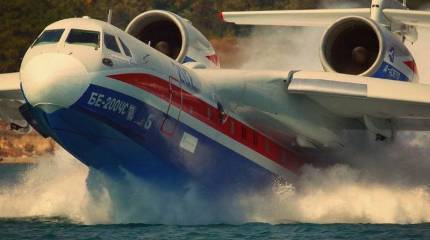 Пока с Д-436ТП от "Мотор-Сич". ТАНКТ им. Бериева предложит две версии Бе-200