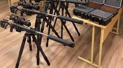 Российские снайперы в зоне СВО получили новую партию высокоточных винтовок Raptor Tactical .338 LM