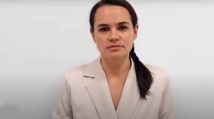 В штабе Тихановской: Мы ожидаем от Запада признания её победы на выборах