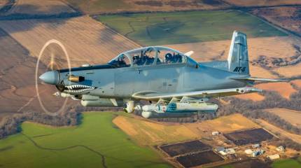 США предлагают лёгкий штурмовик AT-6 Wolverine как средство борьбы с дронами