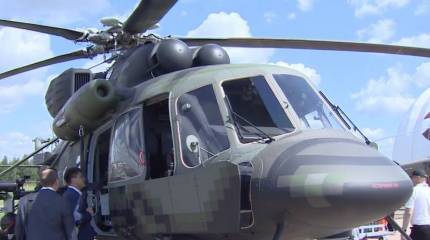 В Северной Македонии упал вертолёт Ми-171