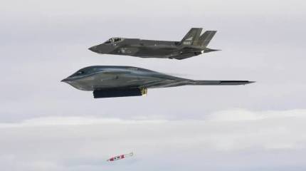 ВВС США продолжают испытания авиабомб Quicksink