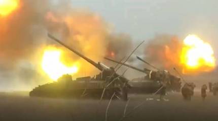 Российские артиллеристы уничтожили шесть автомобилей и САУ «Гвоздика» ВСУ под Херсоном