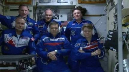 Экипаж "Союза" благополучно перешёл на МКС