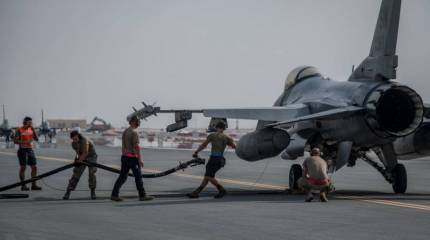 Румынские рабочие похитили топливо на военной базе США на сумму 2 млн долларов