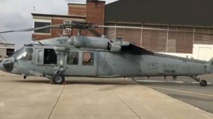 В ВМС США назвали некоторые обстоятельства падения вертолёта MH-60S с палубы авианосца