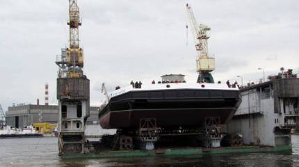 Два самоходных плавучих крана переданы ВМФ РФ