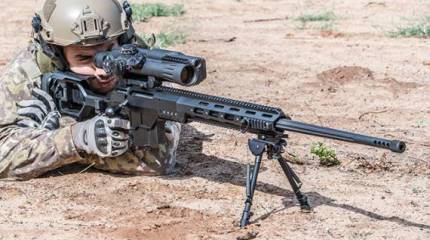 Новая магазинная снайперская винтовка .338 Lapua “DAN”, Израиль