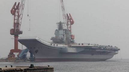 Второй тестовый. Новый китайский авианосец вышел в море