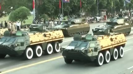 Мьянма представила первые и последние БТР-4У местного производства