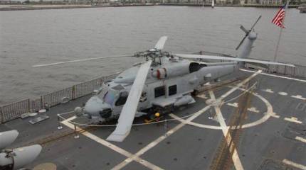 Береговая охрана США прекратила поиски экипажа упавшего в воду вертолета MH-60