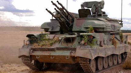 Противовоздушную оборону Украины усилили польскими зенитными самоходными установками  ЗСУ-23-4 «Шилка»