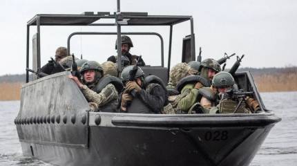 Два украинских катера с десантом уничтожены к западу от побережья Крыма