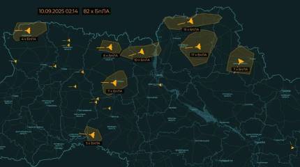 Российские БПЛА атакуют объекты противника от Ровно и Львова до Одессы