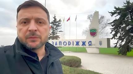 Зеленский согласовал эвакуацию органов власти из города Запорожье