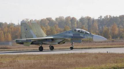 Минобороны России получит первые самолеты Су-30СМ в ноябре