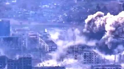 Мощнейший взрыв трехтонной авиабомбы похоронил сразу 33 боевиков ВСУ