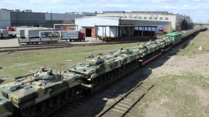 «Курганмашзавод» досрочно передал военным очередную партию боевых машин пехоты БМП-3 и БМП-2М