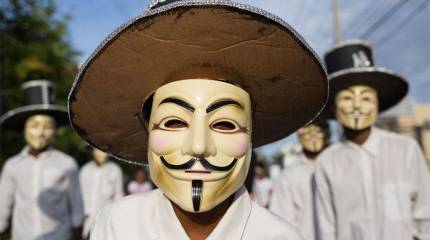 Anonymous угрожает Турции кибер-войной в случае продолжения контактов с боевиками ДАИШ (ИГ)