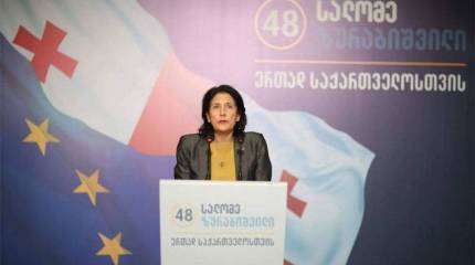 Избранный президент Грузии нарушила слово и заявила об отказе от диалога с РФ