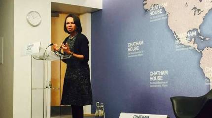 Кондолиза Райс - украинцам: "У вас за 25 лет произошло три революции... Пора уже начинать работать!"