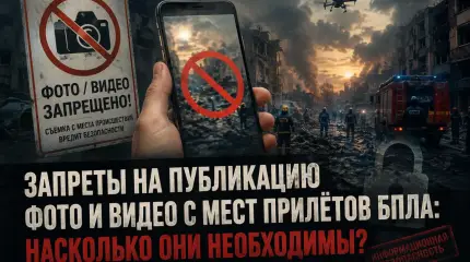 Запреты на публикацию фото и видео с мест атак БПЛА: насколько они необходимы?