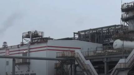 Сообщается о пожаре на НПЗ в Волгограде