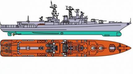 Тральщик-вертолетоносец проекта 923 «Гранат». Инфографика